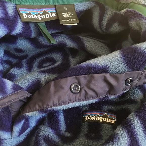 PATAGONIA Rare VTG Snap T - Picture 6 of 7